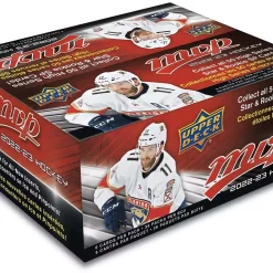 Best deal 🌟 NHL Upper Deck 2022-23 MVP Hockey Trading Card RETAIL Box [36 Packs] 🧨