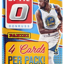 Best Pirce 🤩 NBA Panini 2016-17 Donruss Optic 🏀 Basketball Trading Card RETAIL Pack [4 Cards] 🎉
