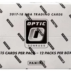Flash Sale 💯 NBA Panini 2017-18 Donruss Optic 🏀 Basketball Trading Card VALUE Box [12 Packs] 😍