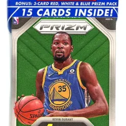 Coupon 🎁 NBA Panini 2018-19 Prizm 🏀 Basketball Trading Card CELLO Multi-Pack [15 Cards] 👏