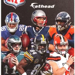 Budget ❤️ Fatheads 2018 NFL Tradeables Mystery Pack [5 Vinyl Decals] 👏