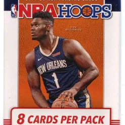 Hot Sale 👍 NBA Panini 2019-20 Hoops 🏀 Basketball Trading Card RETAIL Pack [8 Cards] 🥰