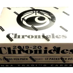 Outlet 😉 NBA Panini 2019-20 Chronicles 🏀 Basketball Trading Card VALUE Box [12 Packs] 🤩