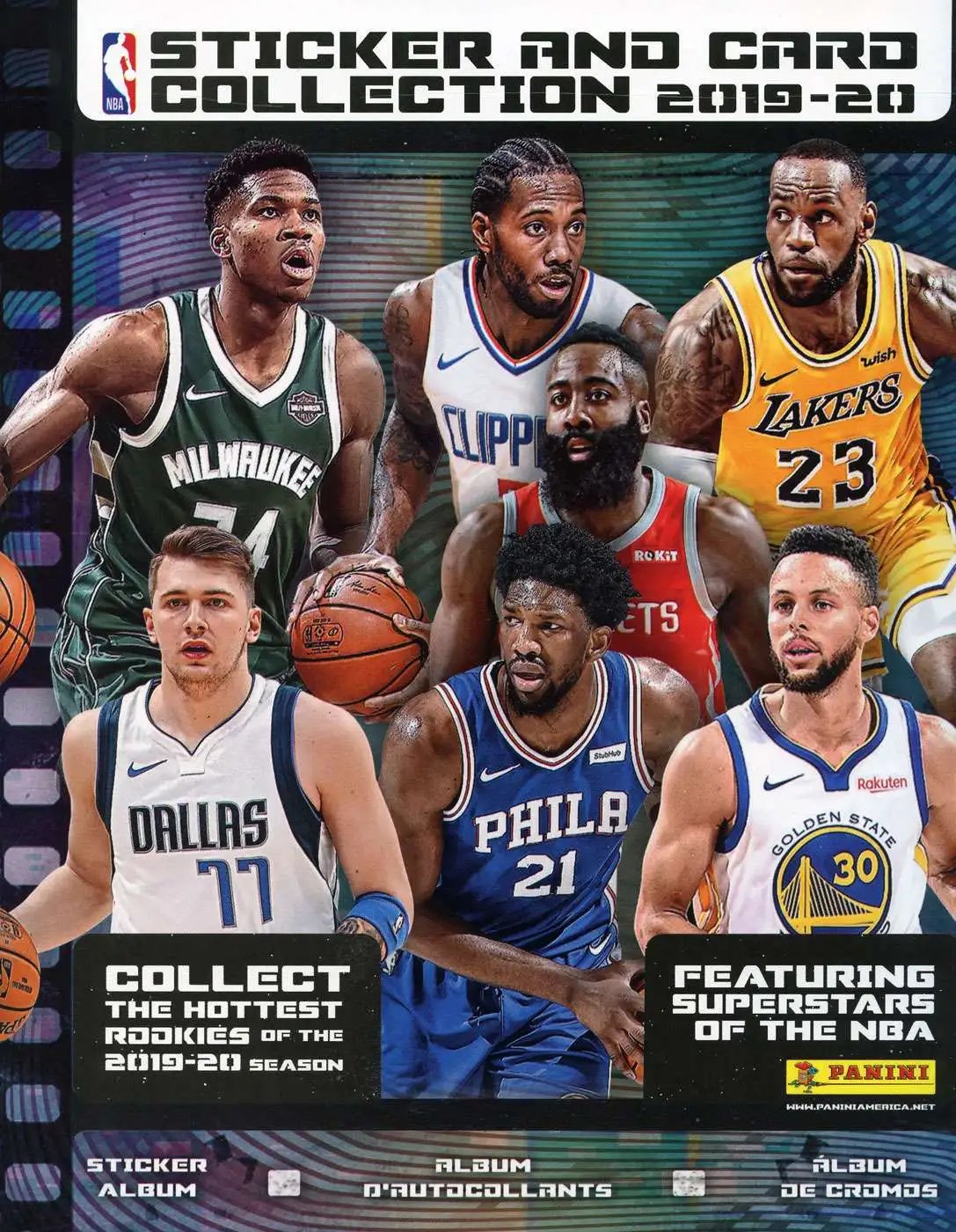 Wholesale 🛒 NBA 🏀 Basketball Panini 2019-20 🏀 Basketball Sticker Collection Album ✔️ 1 Wholesale 🛒 NBA 🏀 Basketball Panini 2019-20 🏀 Basketball Sticker Collection Album ✔️