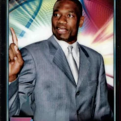 Best Pirce 🔔 NBA 2021 Topps Finest 🏀 Basketball Dikembe Mutombo #55 🔔