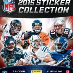 Outlet ✨ NFL Panini 2015 Football Sticker Collection Box [50 Packs] 🔥