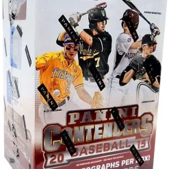 Budget 🛒 MLB Panini 2015 Contenders ⚾ Baseball Trading Card BLASTER Box [4 Packs, 2 Autographs] 🌟