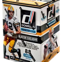 Wholesale ✨ NFL Panini 2016 Donruss Football Trading Card BLASTER Box [11 Packs, 1 Memorabilia Card] 👍