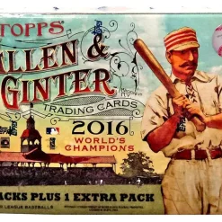 Wholesale 🔥 MLB Topps 2016 Allen & Ginter ⚾ Baseball Trading Card BLASTER Box [8 Packs] ✨