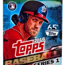 Wholesale 🧨 MLB Topps 2016 Series 1 ⚾ Baseball Trading Card BLASTER Box [10 Packs + 1 Medallion Card] (Pre-Order ships January) 🥰