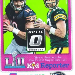 Best Pirce 👏 NFL Panini 2017 Donruss Optic HOBBY Football Trading Card Pack [4 Cards] 🥰