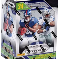 Deals 🧨 NFL Panini 2018 Prizm Football Trading Card BLASTER Box [6 Packs, 1 Autograph OR Memorabilia Card] 😍