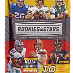 New 😉 NFL Panini 2018 Rookies & Stars Football Trading Card BLASTER Pack [10 Cards] 💯