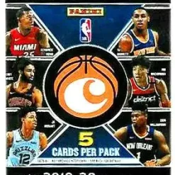 Best deal ❤️ NBA Panini 2019-20 Chronicles 🏀 Basketball Trading Card MEGA Pack [5 Cards] 🥰