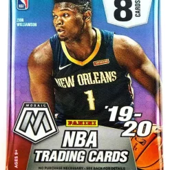 Buy 😀 NBA Panini 2019-20 Prizm Mosaic FAST BREAK 🏀 Basketball Trading Card Pack [8 Cards!] 👍