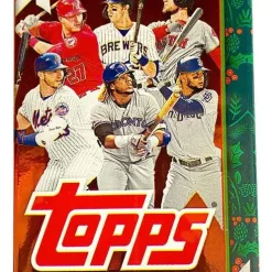 Buy 😀 MLB Topps 2019 HOLIDAY ⚾ Baseball Trading Card MEGA Pack [10 Cards] 🛒