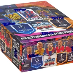 Brand new 😀 UEFA Match Attax Season 2020-21 Trading Card Retail Box [30 Packs] ❤️