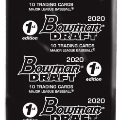 Cheapest ⌛ MLB Topps 2020 Bowman Draft ⚾ Baseball (1st Edition) Exclusive Sports Cards [10 Cards] ✔️