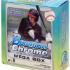 Deals 😉 MLB Topps 2020 Bowman Chrome ⚾ Baseball Trading Card MEGA Box [5 Packs + 2 Exclusive Chrome Mega Packs] ✔️