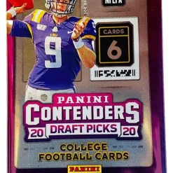 Best Sale 😀 NFL Panini 2020 Contenders Draft Picks Football Trading Card Pack [6 Cards] ✔️