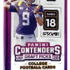 Best Pirce 💯 NFL Panini 2020 Contenders Draft Picks Football Trading Card HOBBY Pack [18 Cards] ⌛