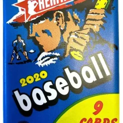 Cheapest 😀 MLB Topps 2020 Heritage ⚾ Baseball Trading Card Pack [9 Cards] 🎉