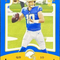 Best Pirce 😉 NFL 2020 Chronicles Classics Justin Herbert Single Sports Card CL-3 [Rookie Card] 🥰