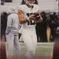 Wholesale 💯 Leaf Draft 2020 Justin Herbert Single Sports Card #03 [Rookie Card, Red] 💯