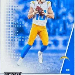 Buy 😀 NFL 2020 Playoff Football Justin Herbert Single Sports Card #203 [Rookie Card] 🛒