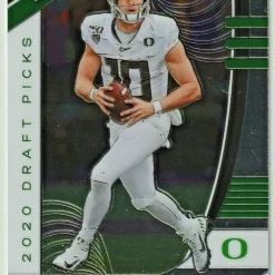 Wholesale 🥰 NFL 2020 Prizm Draft Picks Justin Herbert Single Sports Card #102 [Rookie Card] 👏