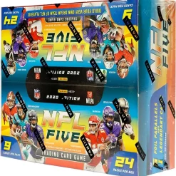 Best deal ✔️ NFL Trading Card Game 2020 Five Football Booster Box [24 Packs] 😀