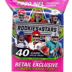 Best Sale ✨ NFL Panini 2020 Rookies & Stars Football Trading Card VALUE Pack [40 Cards] 🌟