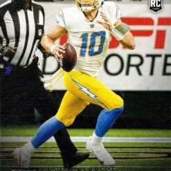Budget 🛒 NFL 2020 Panini Chronicles Football Justin Herbert Single Sports Card PA-3 [Rookie Card] 🎉