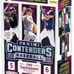 Cheapest 🎉 MLB Panini 2020 Contenders ⚾ Baseball Trading Card BLASTER Box [6 Packs] 🔥