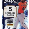 Wholesale 😉 MLB Panini 2020 Select ⚾ Baseball Trading Card HOBBY Pack [5 Cards] 😉