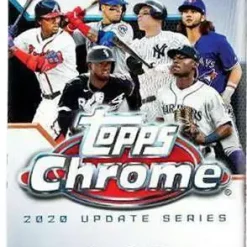 Best Sale ✨ MLB Topps 2020 Chrome Update ⚾ Baseball Trading Card MEGA Box Pack [4 Cards] 🌟