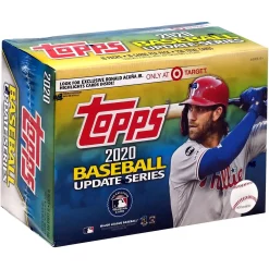 Best Pirce ⌛ MLB Topps 2020 Update ⚾ Baseball Exclusive Trading Card MEGA Box [16 Packs] 😀
