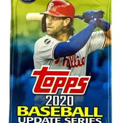 Outlet ✨ MLB Topps 2020 Update ⚾ Baseball Trading Card JUMBO HOBBY Pack [46 Cards] 👍