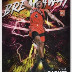 Promo 🎉 NBA 2021-22 Instant Breakaway Scottie Barnes Trading Card B23 [/2819, Rookie] ⌛