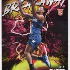 Best Sale 😀 NBA 2021-22 Instant Breakaway Jalen Suggs Trading Card B24 [/2819, Rookie] 🧨
