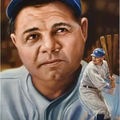 Buy ❤️ MLB New York Yankees 2021 Game Within The Game Babe Ruth Trading Card #2 ✔️