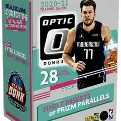 Coupon 🎁 NBA Panini 2020-21 Donruss Optic 🏀 Basketball Trading Card BLASTER Box [7 Packs] 🤩