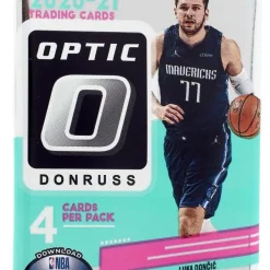 Wholesale ✨ NBA Panini 2020-21 Donruss Optic 🏀 Basketball Trading Card BLASTER Pack [4 Cards] 🌟