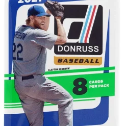 Best reviews of 🔥 MLB Panini 2021 Donruss ⚾ Baseball Trading Card HOBBY Pack [8 Cards] 🌟