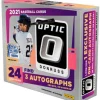 Best Sale 🎁 MLB Panini 2021 Donruss Optic ⚾ Baseball Exclusive Trading Card Box [FOTL, 2 Packs, 3 Autographs, 1 Cracked Ice Parallel Card] 🥰