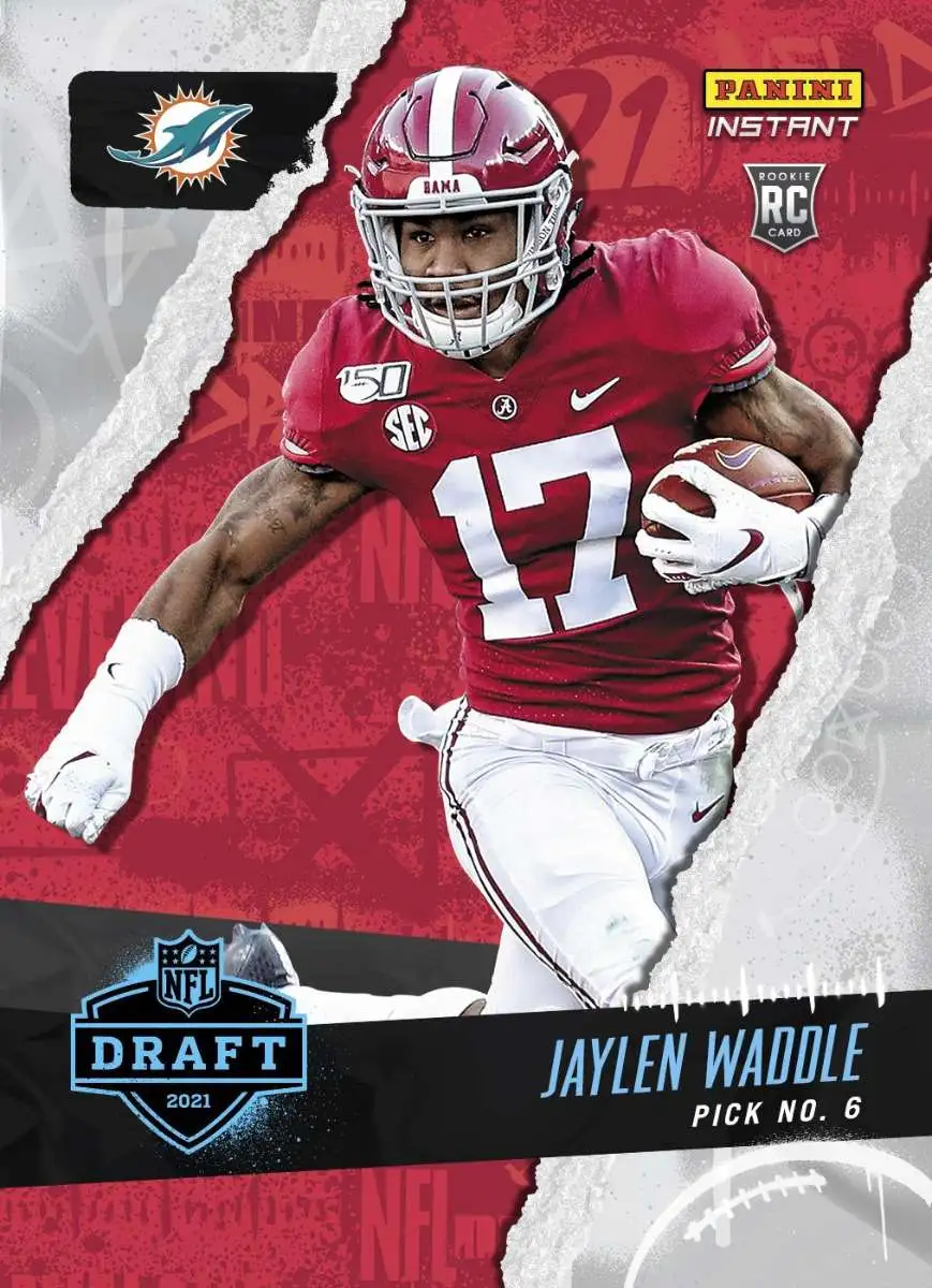 Best deal ๐ NFL Miami Dolphins 2021 Instant Draft Night Football Jaylen Waddle Trading Card ๐ฅ 1 Best deal ๐ NFL Miami Dolphins 2021 Instant Draft Night Football Jaylen Waddle Trading Card ๐ฅ