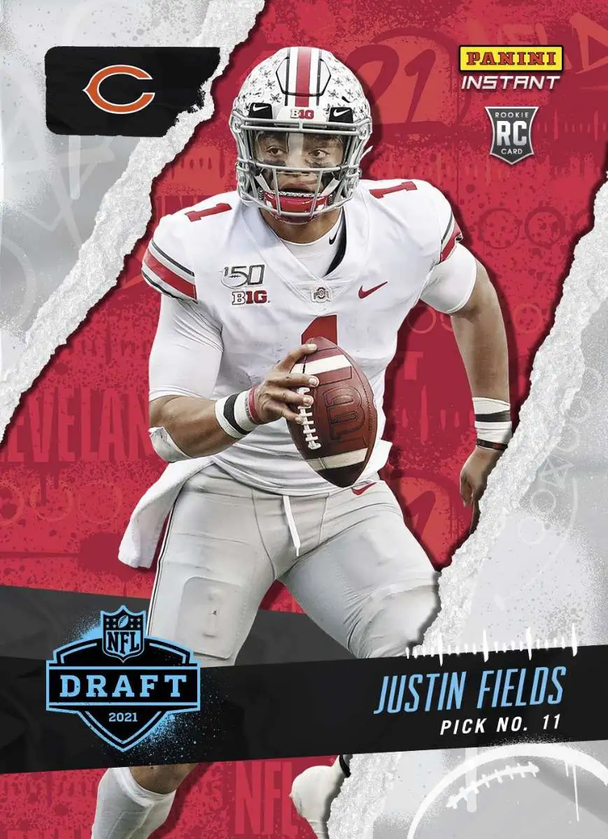Best deal ๐ NFL Chicago Bears 2021 Instant Draft Night Football Justin Fields Trading Card ๐ 1 Best deal ๐ NFL Chicago Bears 2021 Instant Draft Night Football Justin Fields Trading Card ๐