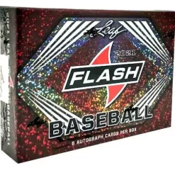 Coupon 👍 MLB 2021 Flash ⚾ Baseball Trading Card Box [6 Autographs] 😍