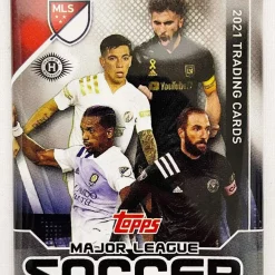 Outlet 🎁 MLS Topps 2021 Major League Soccer Trading Card HOBBY Pack [8 Cards] 🛒