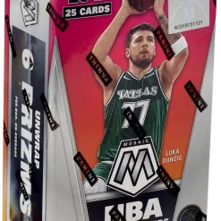Best deal 🎉 NBA Panini 2020-21 Mosaic 🏀 Basketball Trading Card CEREAL Box [25 Cards] 🔔
